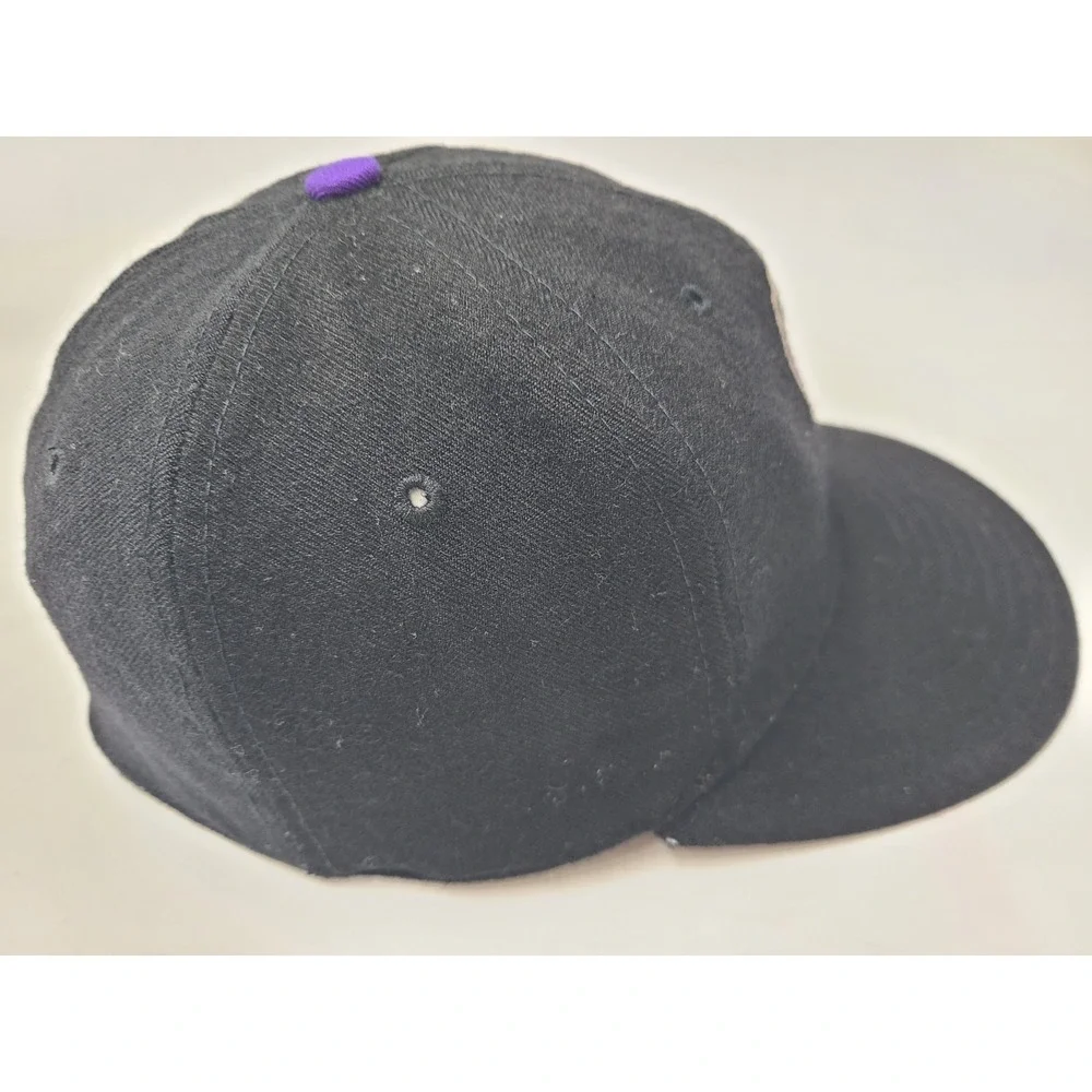 Vintage Colorado Rockies New Era 59Fifty Pro Model Fitted 7 1/8 Hat Cap Wool MLB